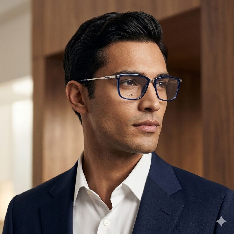 LENTES ORIGINALES PARA GRADUAR PARA CABALLERO GUCCI