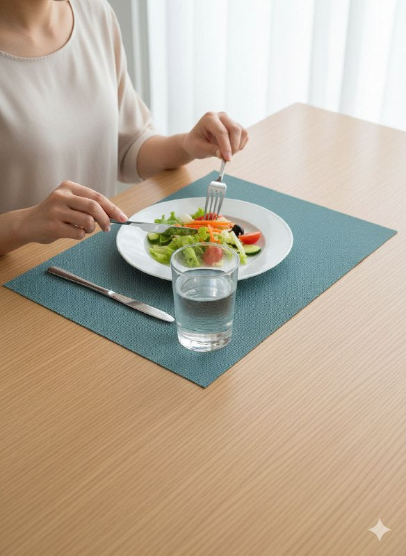 MANTELES INDIVIDUALES RECTANGULARES PARA COMEDOR DE COCINA ELEGANTE HOME LIVING 30X42CM