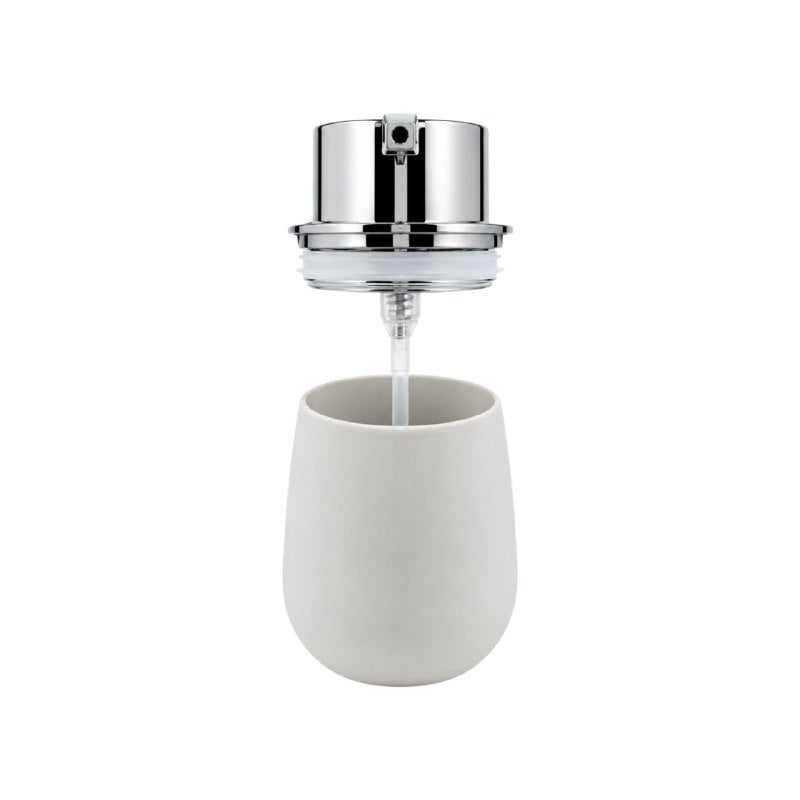 DISPENSADOR DE JABON MINIMALISTA ELEGANTE DE LUJO PARA BAÑO O COCINA Y CAPACIDAD 320ML 9.5X16X8CM