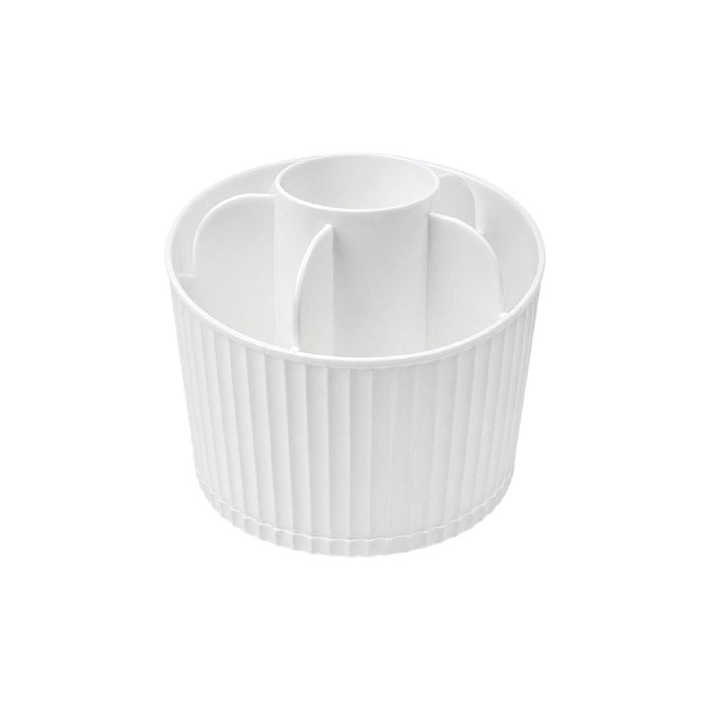 ORGANIZADOR DE BROCHAS DE MAQUILLAJE DE MULTIPLES COMPARTIMIENTOS ELEGANTE Y MODERNO 14X12CM