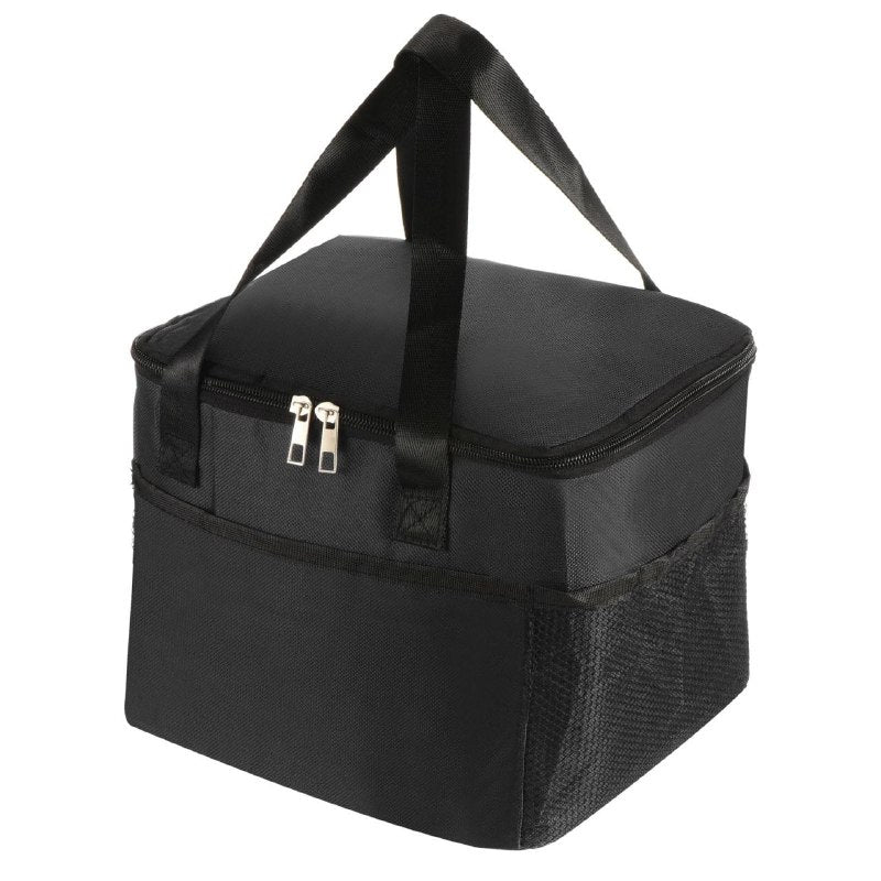 LONCHERA TERMICA PORTATIL PARA ALIMENTOS, LONCHERA BOLSA FACIL DE LLEVAR 5 COLORES 25X20CM