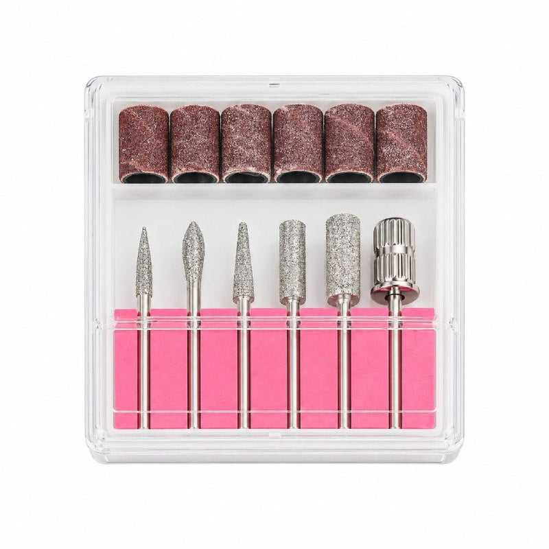 ESTACIÓN PROFESIONAL 4 EN 1 PARA MANICURA Y PEDICURA CON TORNO 45000RPM Y LÁMPARA UV 25CMX24.5CMX9CM
