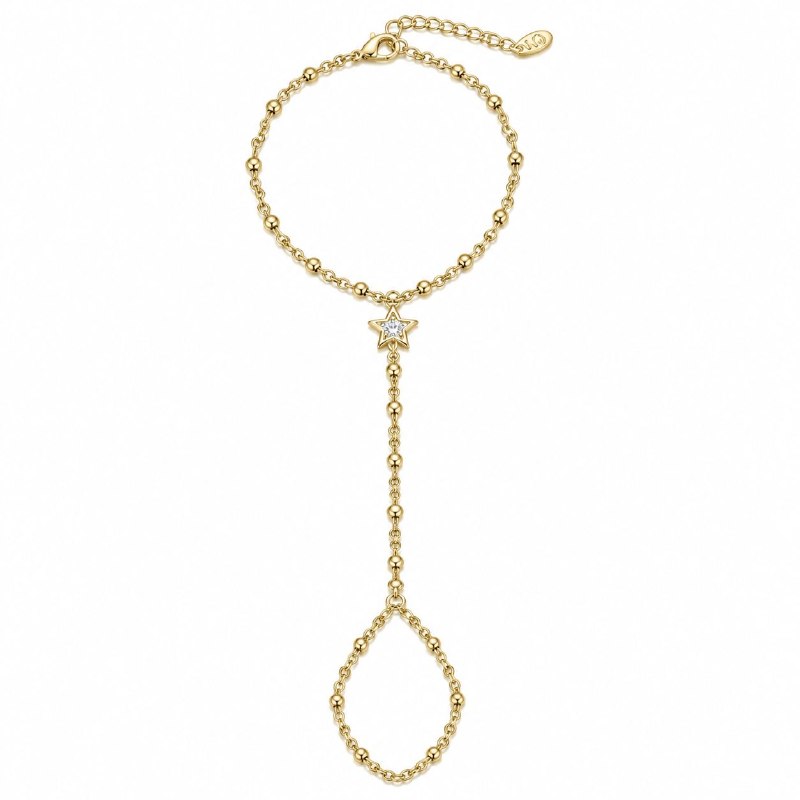 PULSERA DE ENCHAPE PARA DAMA 19CM