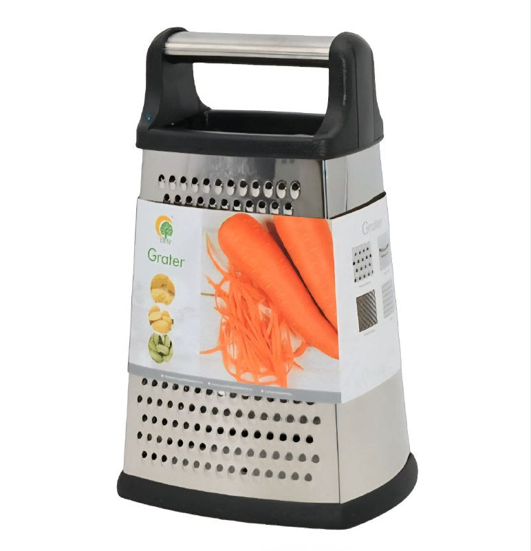 RAYADOR DE QUESO MULTIFUNCIONAL, DE ACERO INOXIDABLE 4 TIPOS DE RAYADO GRATER