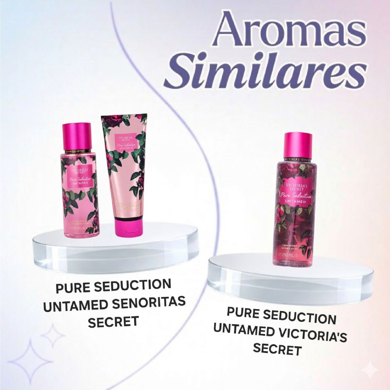 SET SENORITAS SECRET PURE SEDUCTION UNTAMED SPLASH 125ML, BODY LOTION 125ML (M) (AROMA SIMILAR VS PURE SEDUCTION UNTAMED)