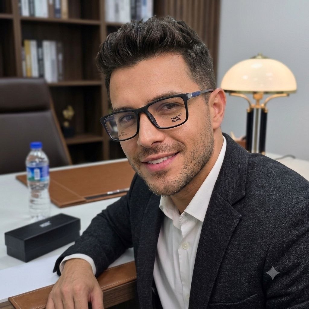 LENTES ORIGINALES PARA GRADUAR PARA CABALLERO MONT BLANC