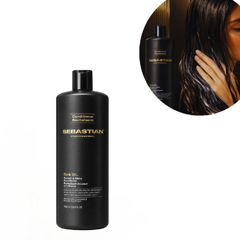 ACONDICIONADOR PROFESIONAL REVITALIZANTE SUAVIZANTE Y DESENREDANTE CON ACEITE DE ARGAN, SANDALO Y CEDRO SEBASTIAN PROFESSIONAL 1000ML