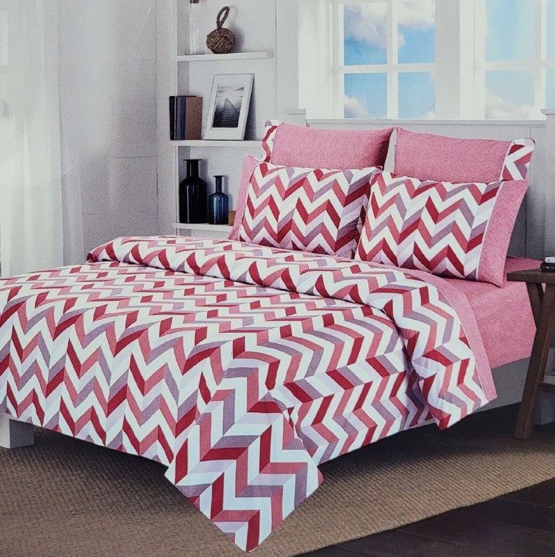 JUEGO DE SABANAS CAMERA DE 6 PIEZAS KING LUXURY NATURE BED SHEET, 10 ESTILOS