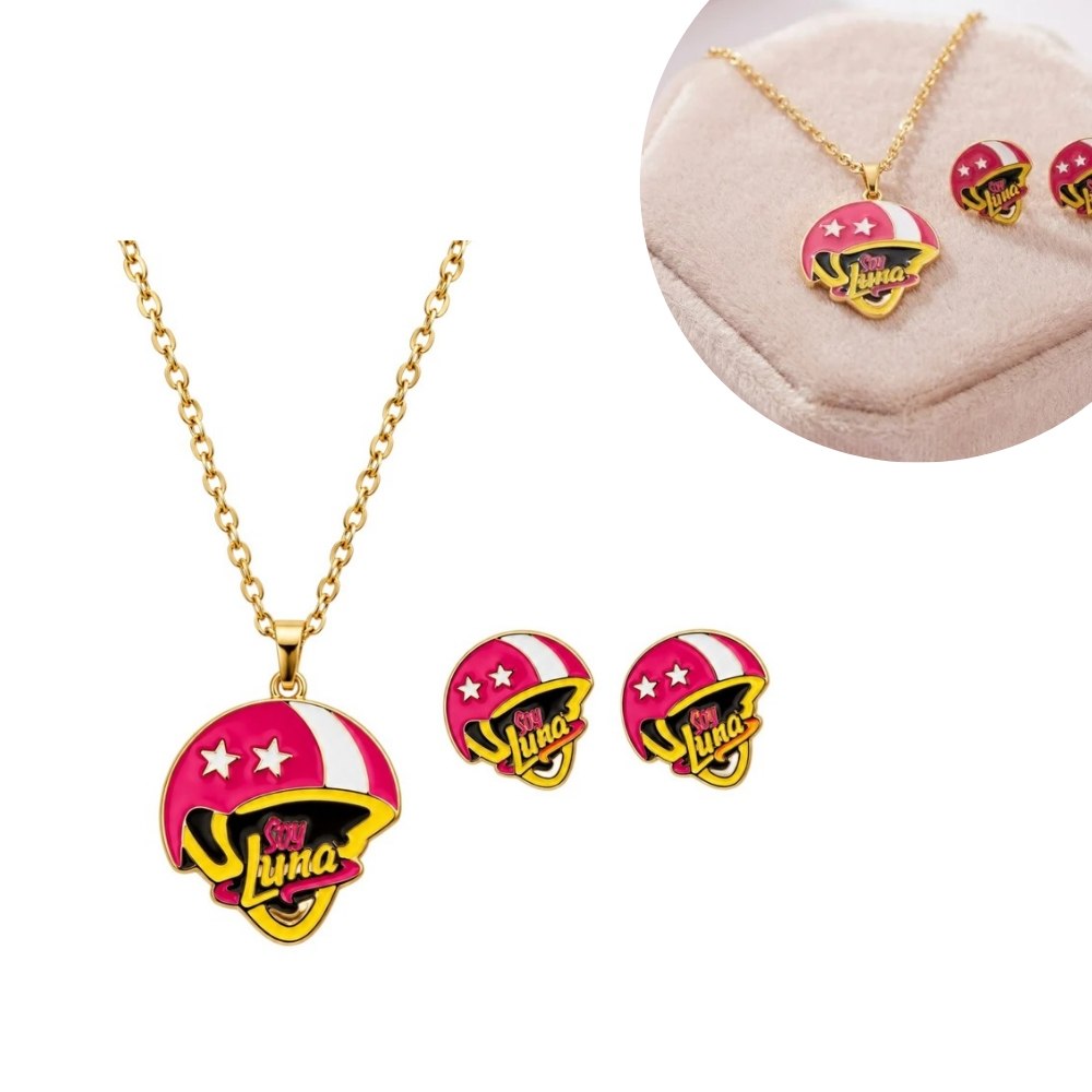SET DE ENCHAPE STAINLESS STEEL PARA NIÑA