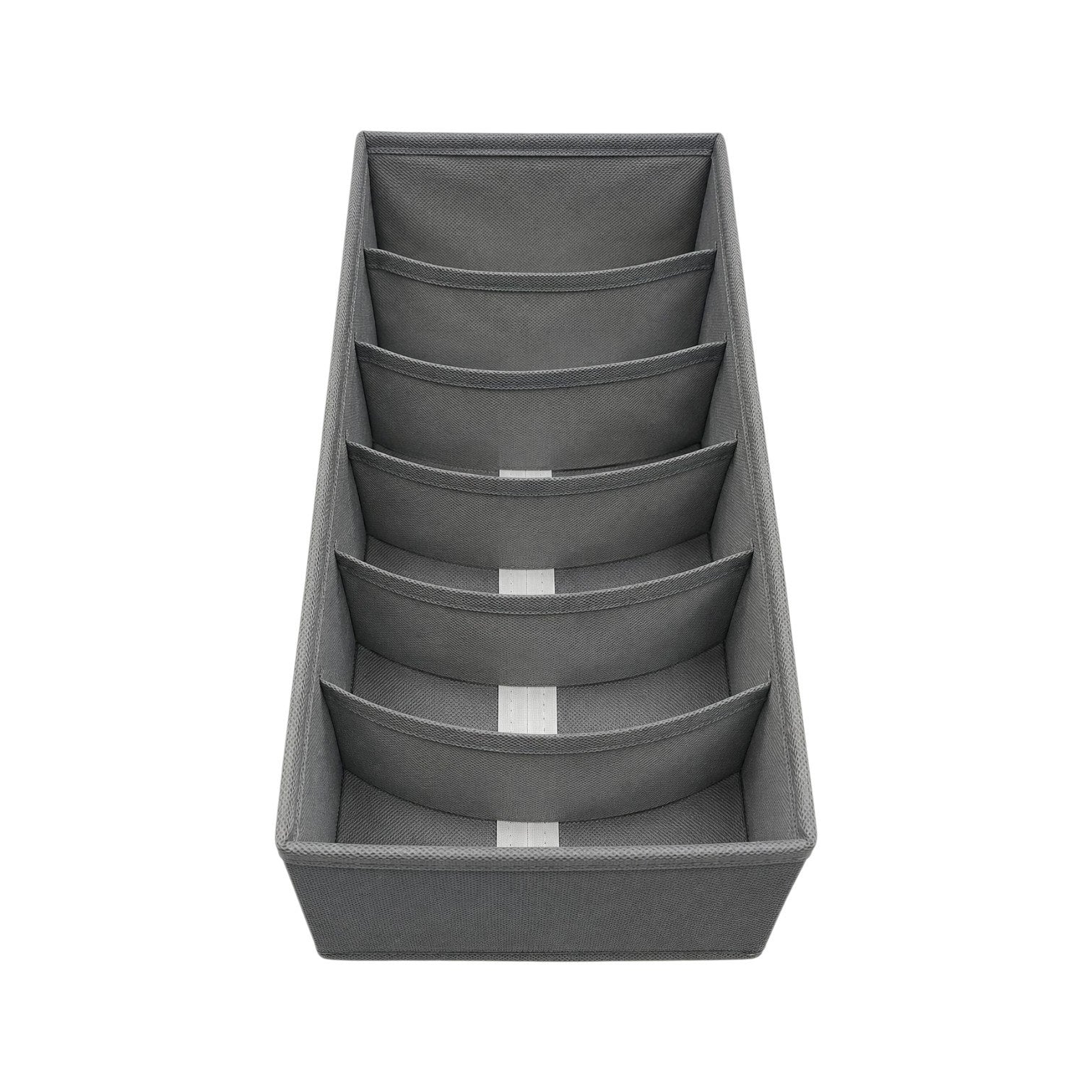 ORGANIZADOR CAJA DE ALMACENAMIENTO DE 6 COMPARTIMIENTOS FIJOS, PARA FAJAS, ROPA INTERIOR, CALCETINES Y MAS