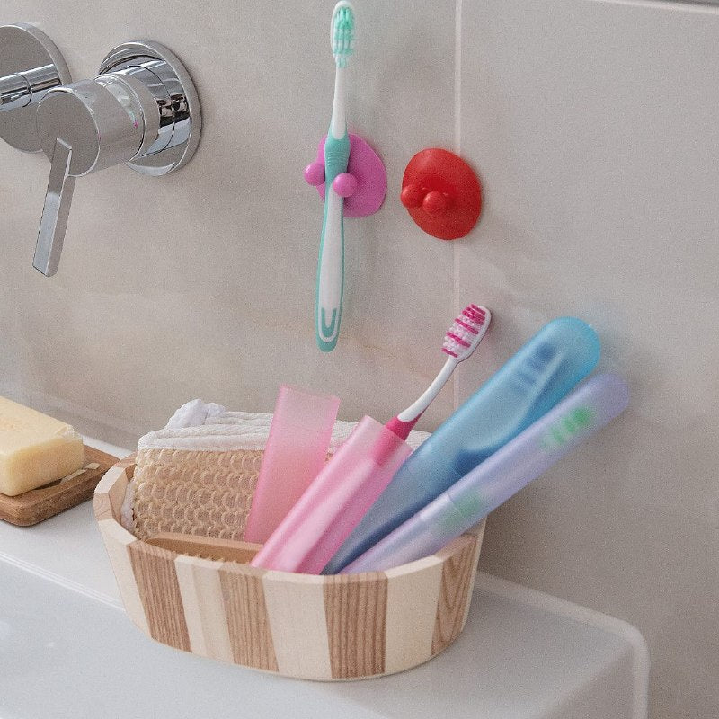 SET ESTUCHE PORTATIL PARA CEPILLO DE DIENTES DENTAL PLUS