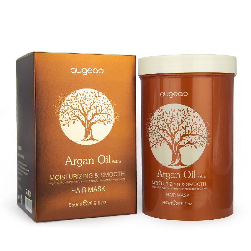 MASCARILLA PARA EL CABELLO BRASILEÑA CON ACEITE DE ARGAN AUGEAS 850ML