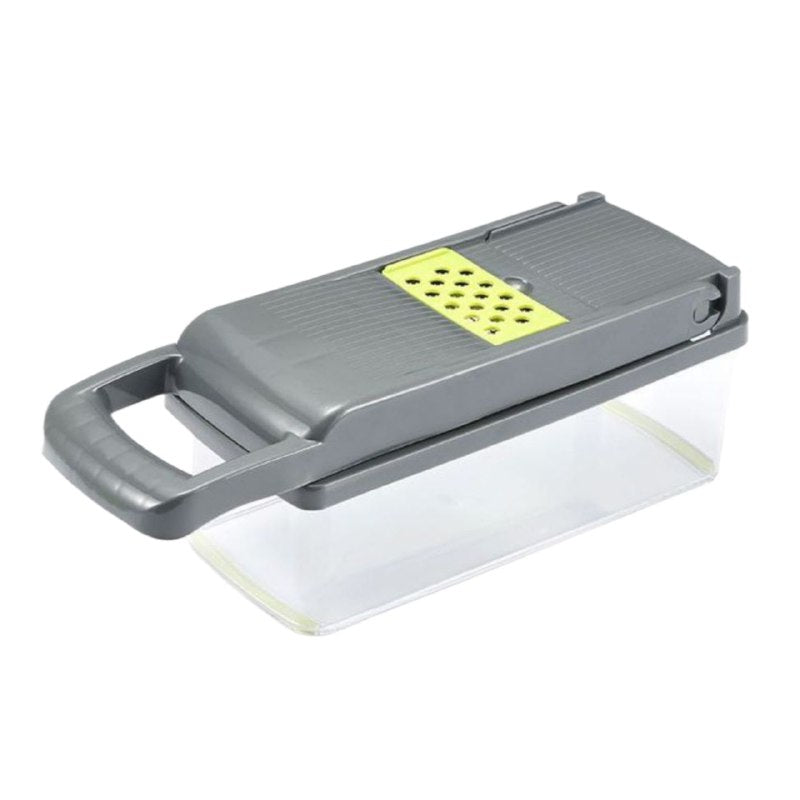 MAQUINA CHISMOLERA, CORTADORA DE VERDURAS 14 EN 1 MULTIFUNCIONAL KITCHEN IDEAS VEGGIE SLICER 11X11X32CM