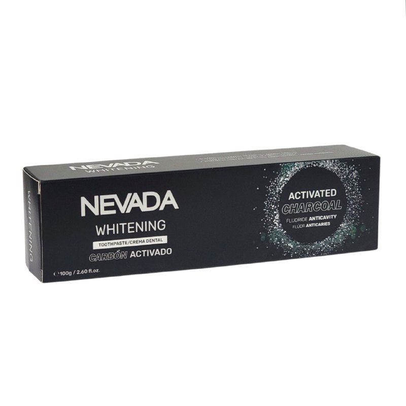 PASTA DENTAL CON CARBON ACTIVADO ANTICARIES BLANQUEADORA NEVADA 100G