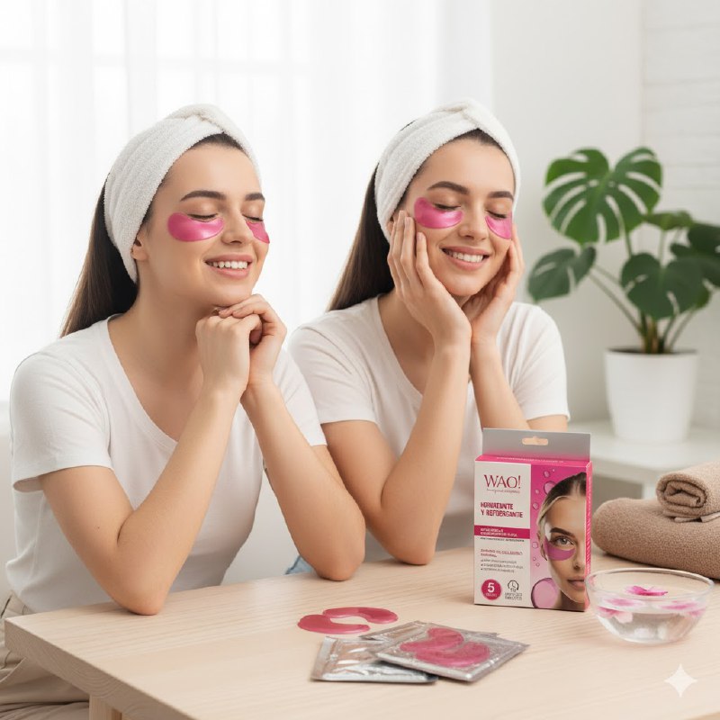 MASCARILLA PARA EL CONTORNO DE OJOS CON COLAGENO NATURAL ANTIENVEJECIMIENTO 5UND WAO!