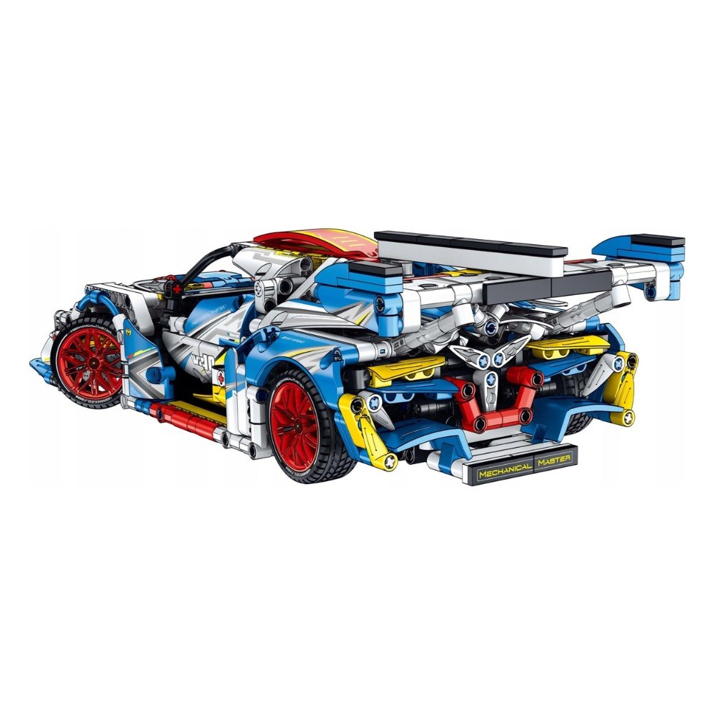 CARRO TODOTERRENO DE JUGUETE DE CONSTRUCCION CON CONTROL REMOTO MODELO 9810 MECHANICAL MASTER
