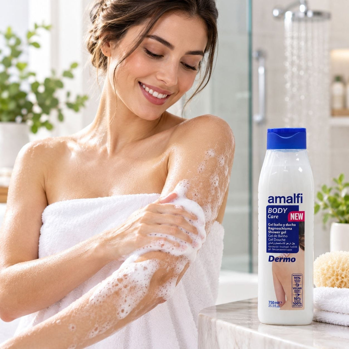 GEL DE BAÑO DERMOPROTECTOR AMALFI 750ML