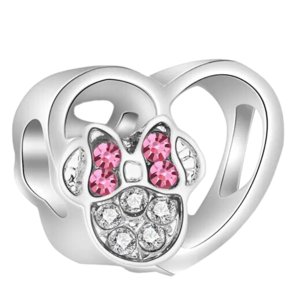 PCHARM435  CORAZON DE MINNIE MOUSE