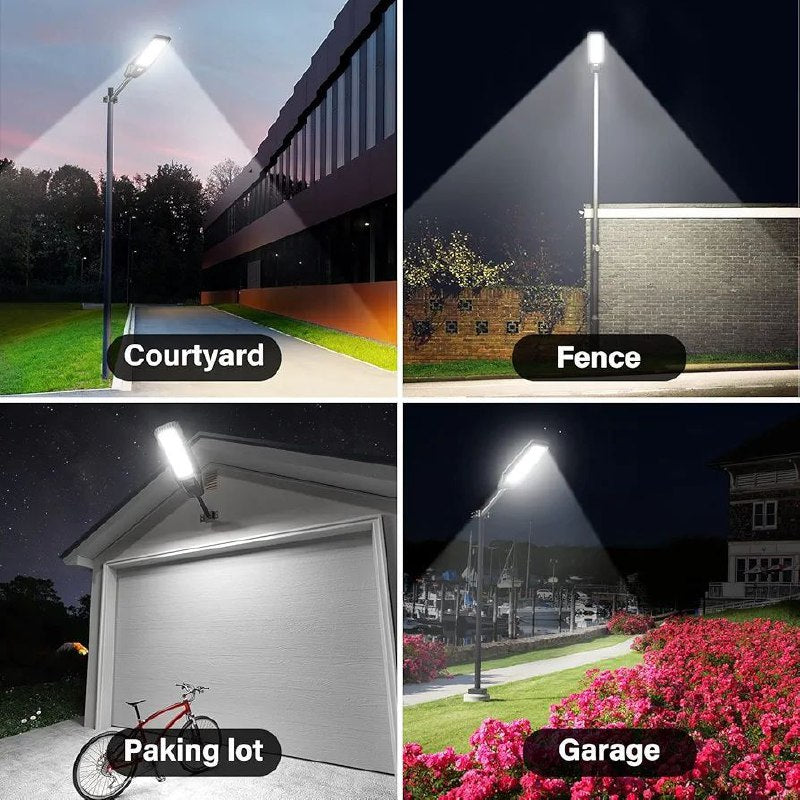 LUZ LED, LAMPARA SOLAR CON SENSOR, LUZ DE FARO PARA JARDIN DE ALTA CALIDAD, LARGA DURACION DE BATERIA, CONTROL REMOTO, A PRUEBA DE AGUA SOLAR SENSOR STREET LIGHT