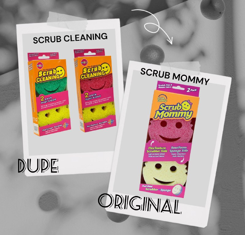 PASTE Y ESPONJA PARA LAVAR TRASTES DOBLE CARA POTENTE LIMPIEZA Y ACCION SUNDAY DUPE DE SCRUB MOMMY