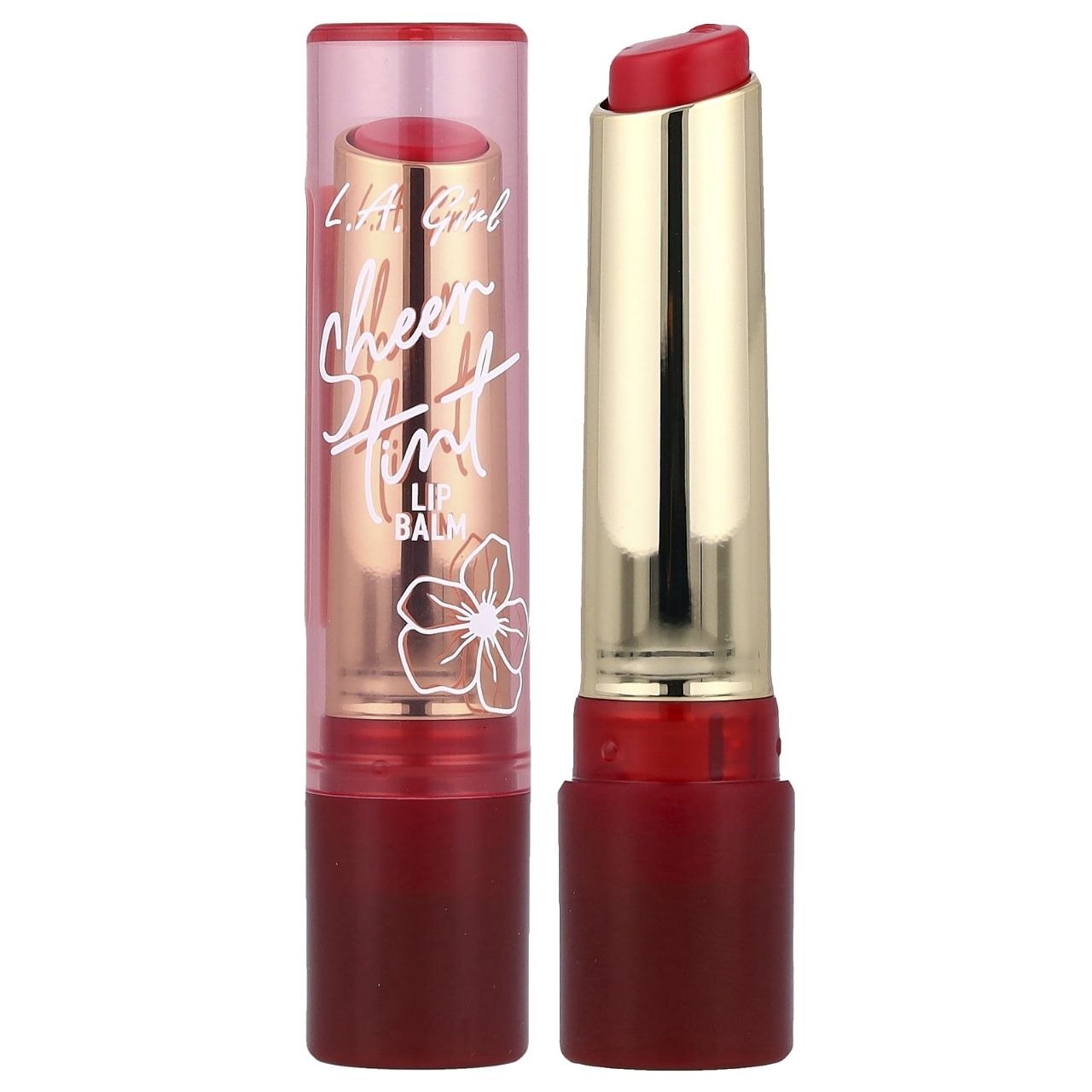 BALSAMO LABIAL CON TINTE HIDRATANTE TONO GLC605 SHEER BERRY SHEER TINT LIP BALM L.A. GIRL 2G