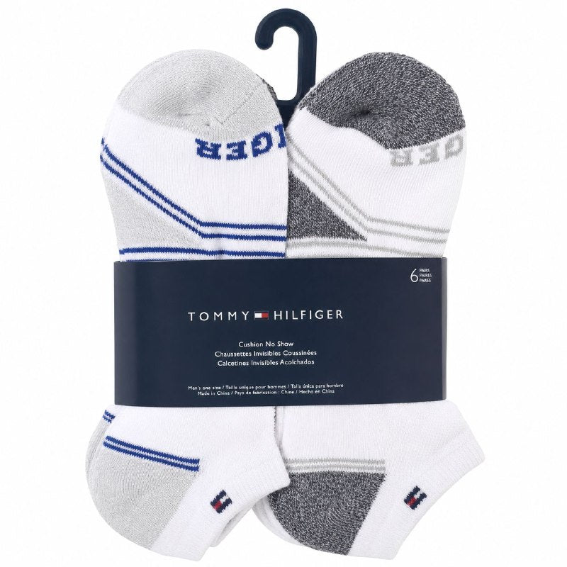 CALCETA TOBILLERA TOMMY HILFIGER PARA HOMBRE 6 PARES TALLA ÚNICA