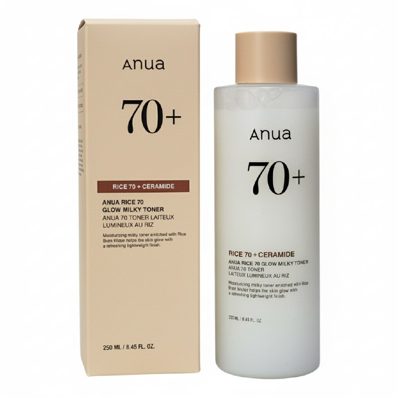 TONICO FACIAL LECHOSO DE ARROZ Y CERAMIDA ANUA 250ML