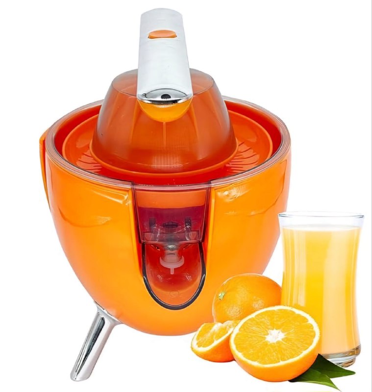 MAQUINA EXTRACTOR DE JUGO, EXPRIMIDOR ELECTRICO DE CITRICOS, DOS CONOS DIFERENTES, MOTOR 300W, BOQUILLA ANTIDERRAME, ACERO INOXIDABLE ELECTRIC CITRUS PRESS