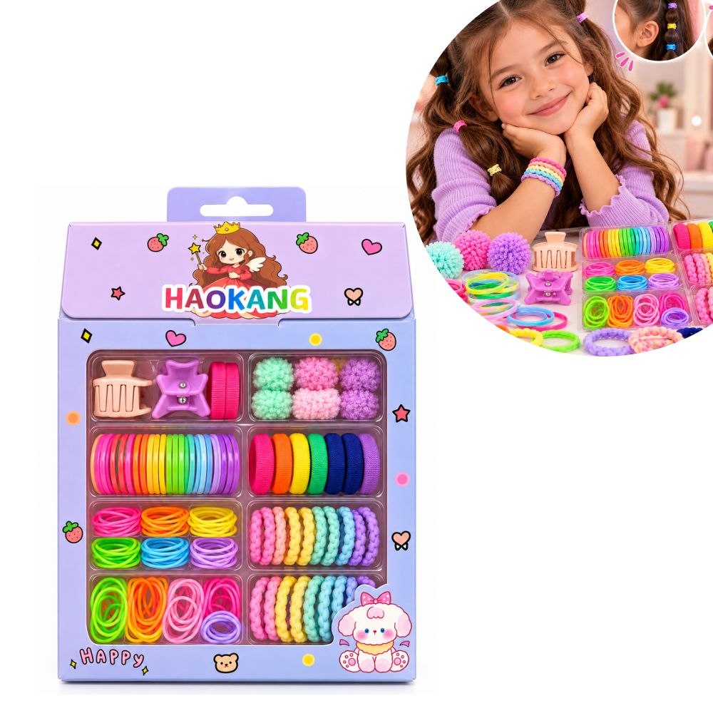 SET DE ACCESORIOS PARA EL CABELLO HAOKANG