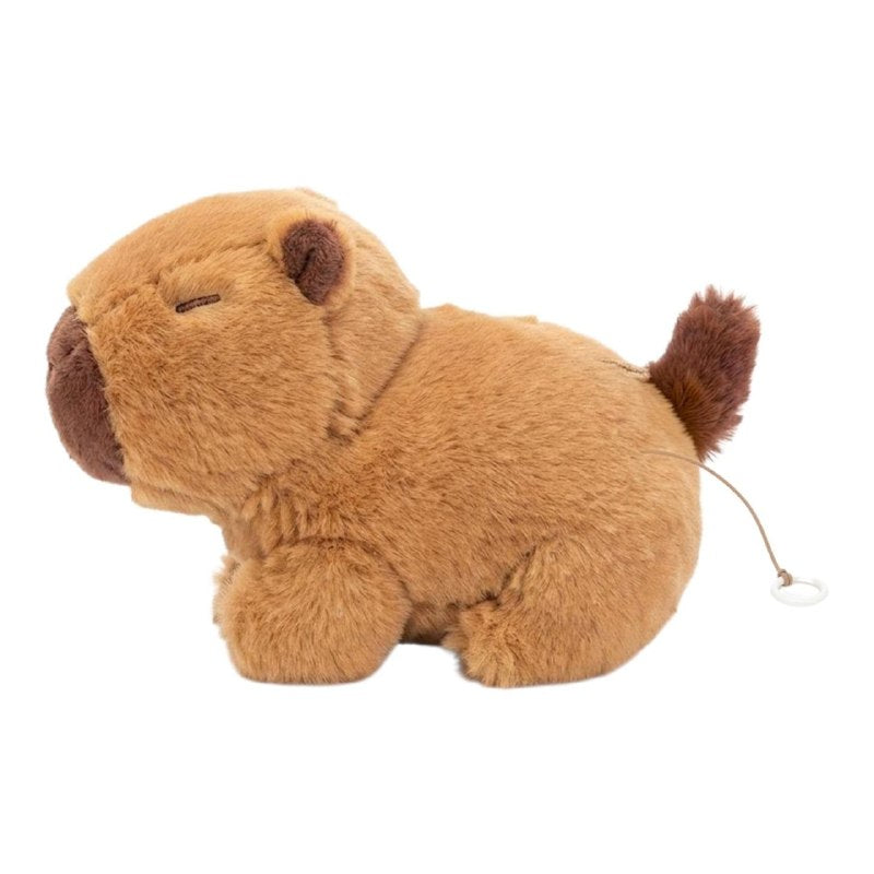 PELUCHE DE CAPIBARA INTERACTIVO CON MOVIMIENTO PARA MUÑECA – EL COMPAÑERO MÁS DIVERTIDO Y TIERNO CON COLITA GIRATORIA