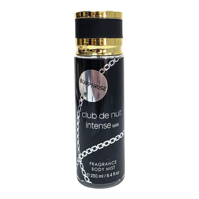 SPLASH BURPHRISE CLUB DE NUIT INTENSE MAN 250ML (H) (AROMA SIMILAR ARMAF CLUB DE NUIT INTENSE MAN)