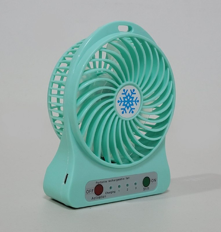 VENTILADOR DE MANO O MESA RECARGABLE PORTABLE FAN