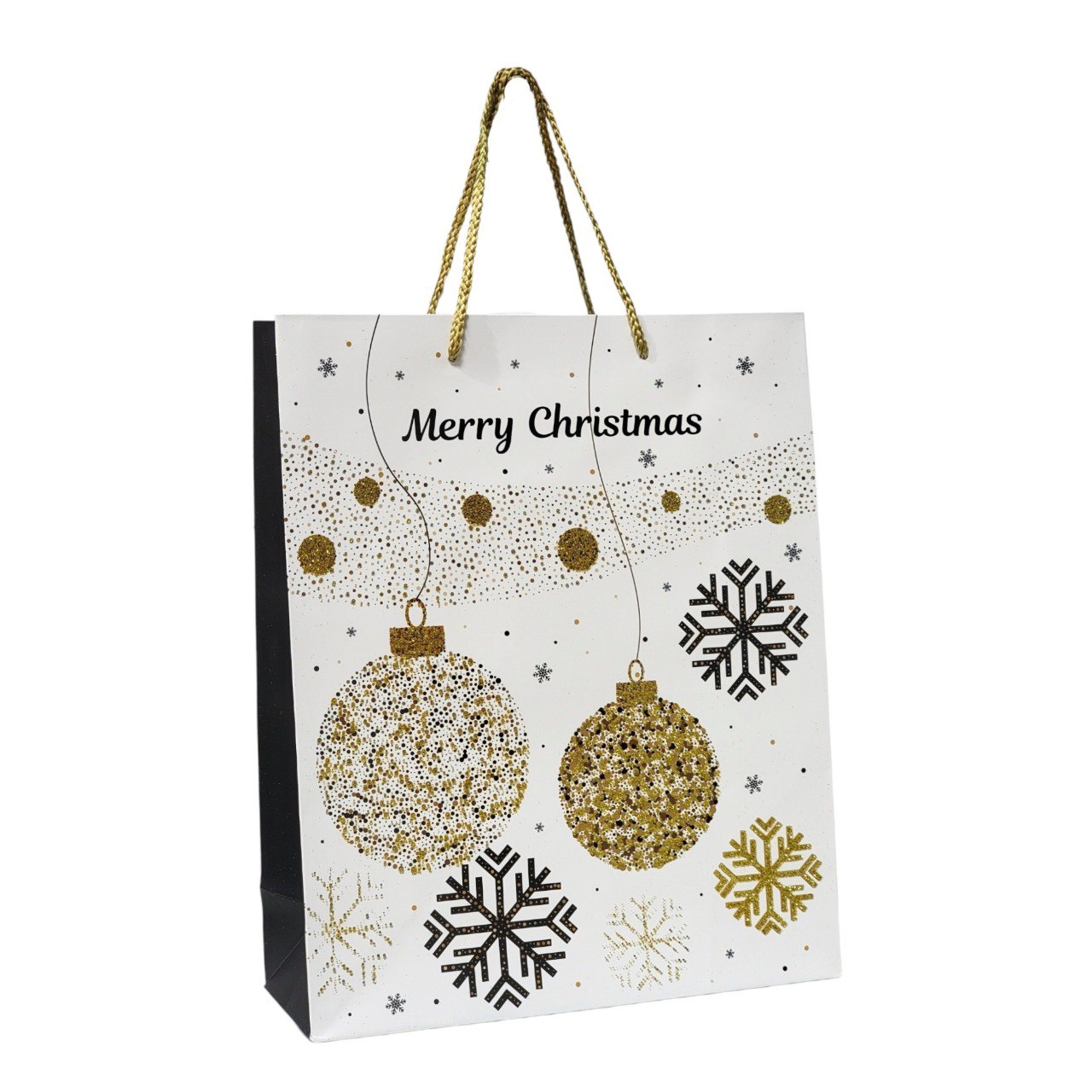 BOLSA DE REGALO NAVIDEÑA MEDIANA 10X26X32CM