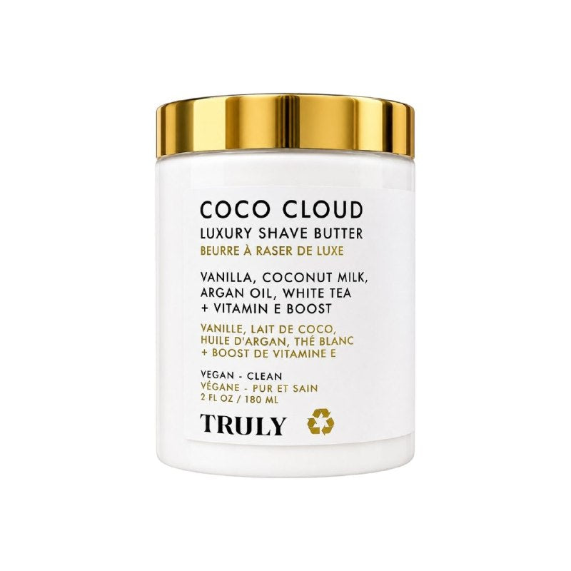 CREMA HIDRATANTE PARA DESPUÉS DEL AFEITADO TRULY COCO CLOUD 180ML