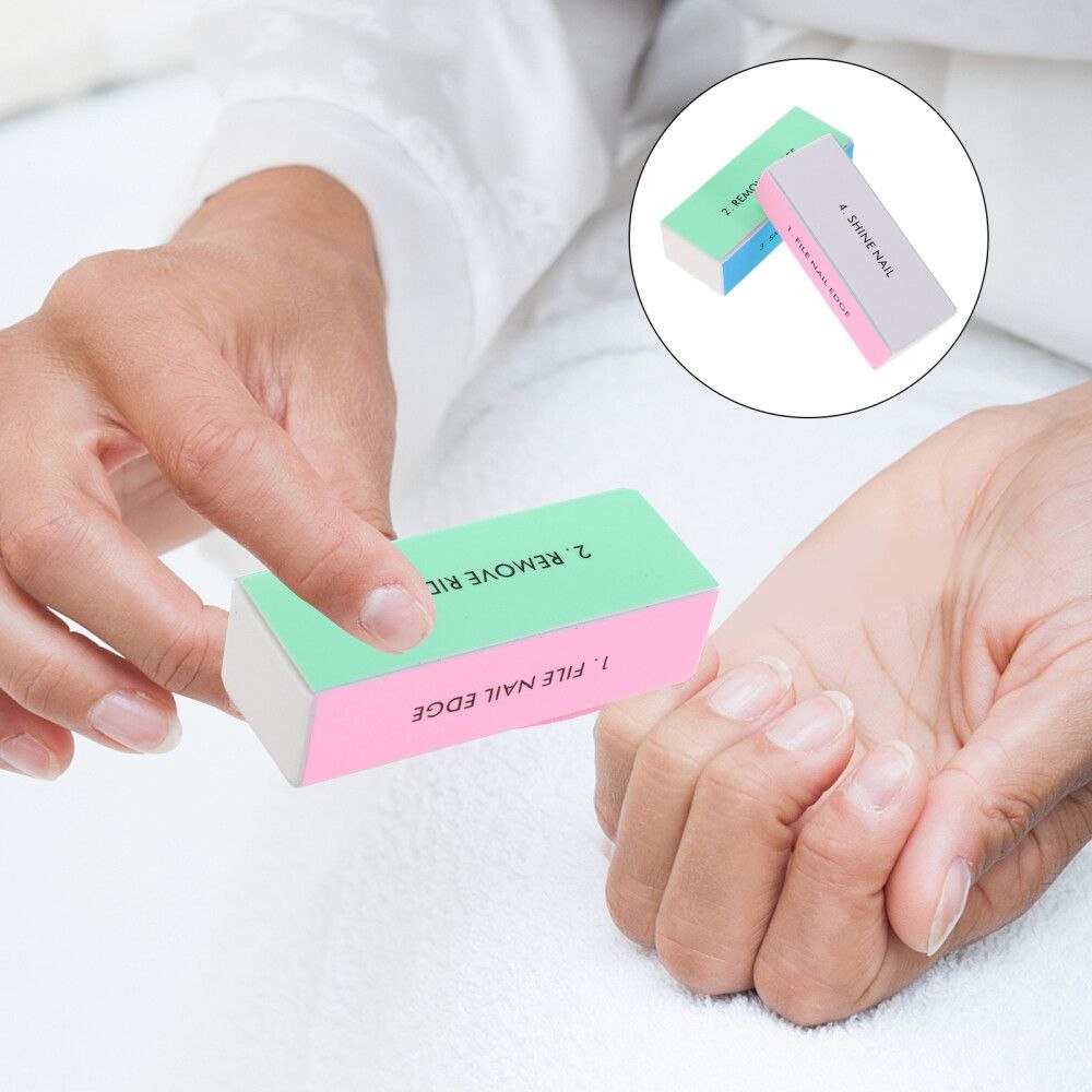 BLOQUE PULIDOR DE UÑAS DE 4 PASOS