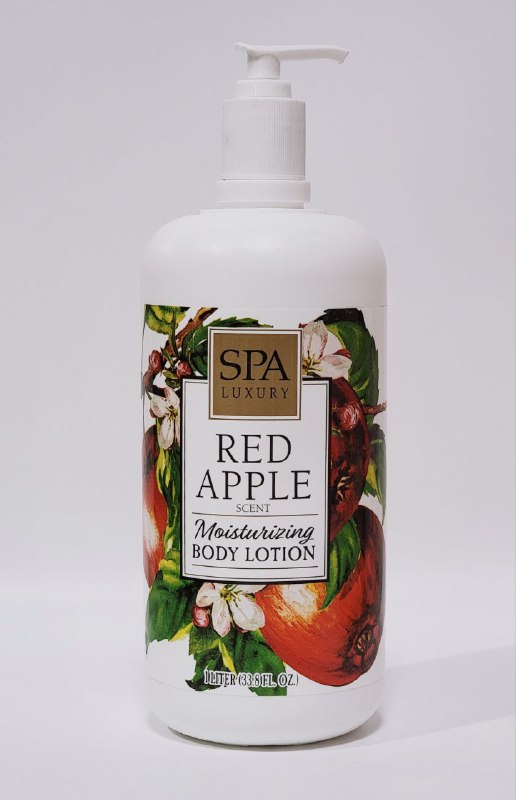 CREMA CORPORAL HIDRATANTE CON AROMA A MANZANA ROJA SPA LUXURY 1L