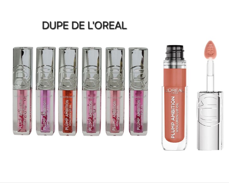 BRILLO LABIALROMANTIC RAIN 8G ( DUPE DE LOREAL) OFRECE UN LOOK GLAMUROSO Y LABIOS HIDRATADOS TODO EL DIA, RESISTENTE AL AGUA QUE MENTIENE LOS LABIOS SUAVES Y RADIANTES
