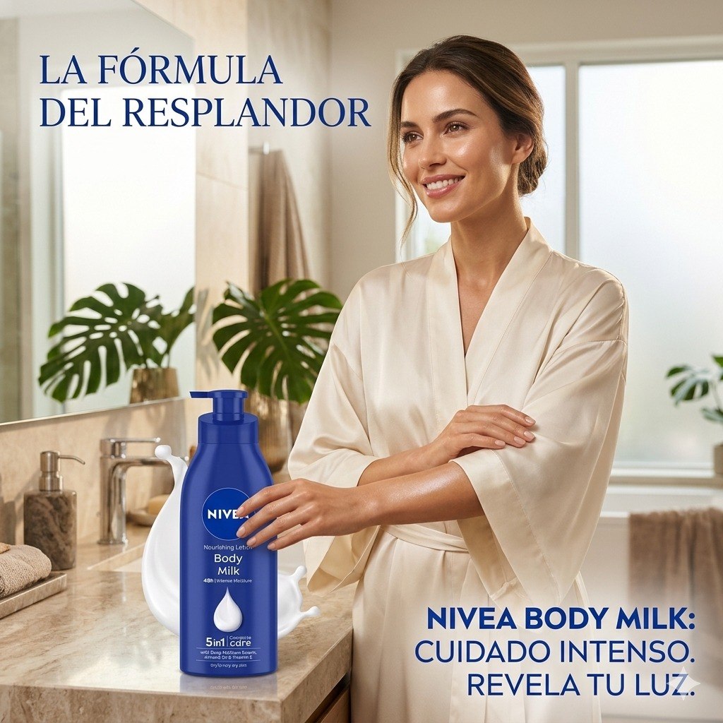 CREMA CORPORAL NUTRITIVA DE CUIDADO INTENSIVO PARA PIEL EXTRA SECA 5 EN 1 NIVEA 400ML