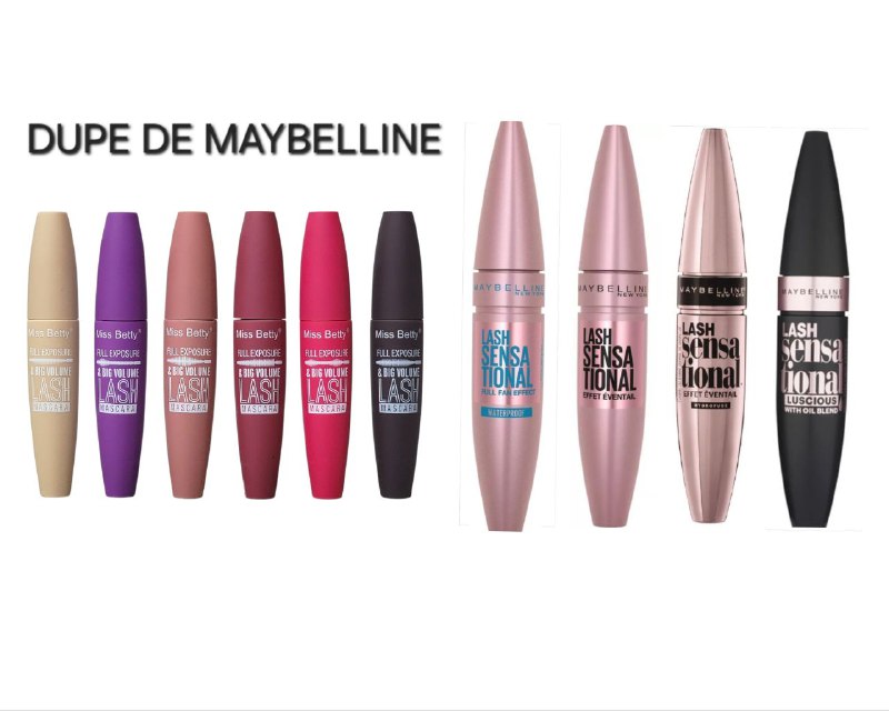 RIMEL FULL EXPOSURE BIG VOLUME LASH MISS BETTY 12G (DUPE DE MAYBELLINE)