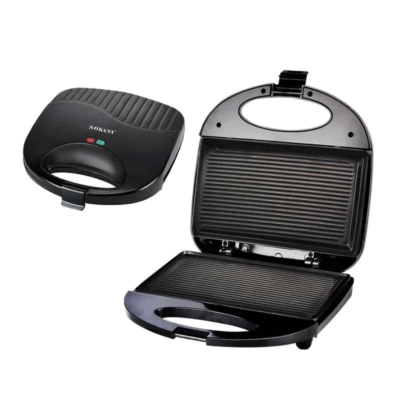 MAQUINA PARRILA ELECTRICA ANTIADHERENTE DE CALEFACCION RAPIDA DE GRAN POTENCIA DE 750W SK-116 SOKANY