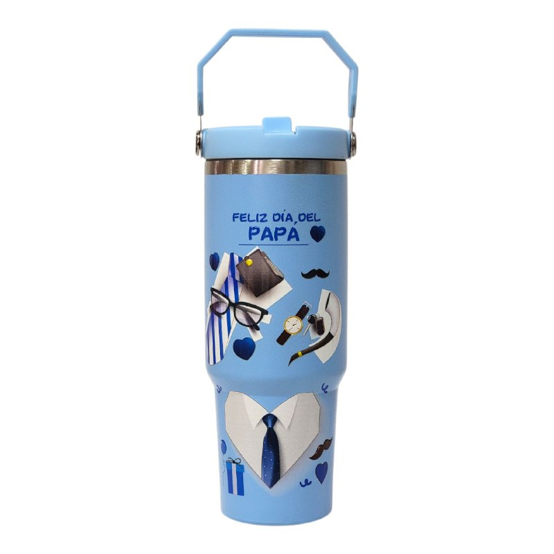 BOTE TERMICO DE REGALO PARA PADRE PARA BEBIDAS FRIAS Y CALIENTES BENELI HOME