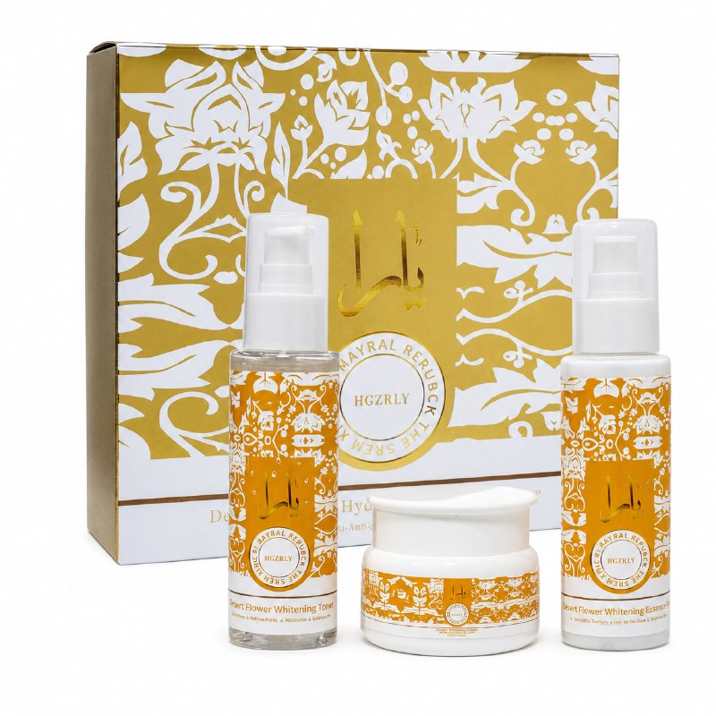 SET DE CUIDADO FACIAL TRIPLE HIDRATACION Y EFECTO ACLARANTE HGZRLY (AROMA SIMILAR YARA TOUS)