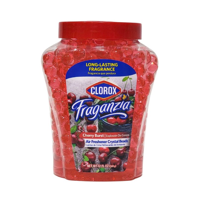 PERLAS AMBIENTADORAS AROMA A EXPLOSION DE CEREZA CLOROX 340G