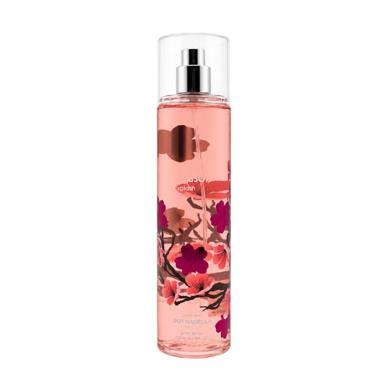 SPLASH SCENABELLA JAPANESE CHERRY BLOSSOM 236ML (M) (AROMA SIMILAR BATH & BODY WORKS SPLASH JAPANESE CHERRY BLOSSON)