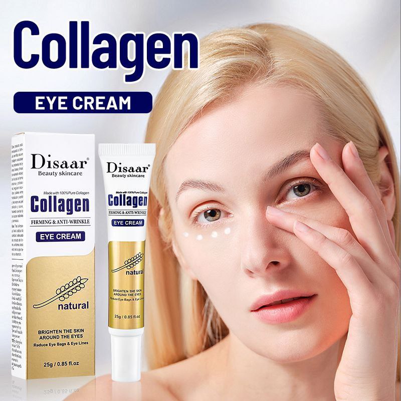 CREMA FACIAL PARA EL CONTORNO DE OJOS CON COLAGENO DISAAR 25G