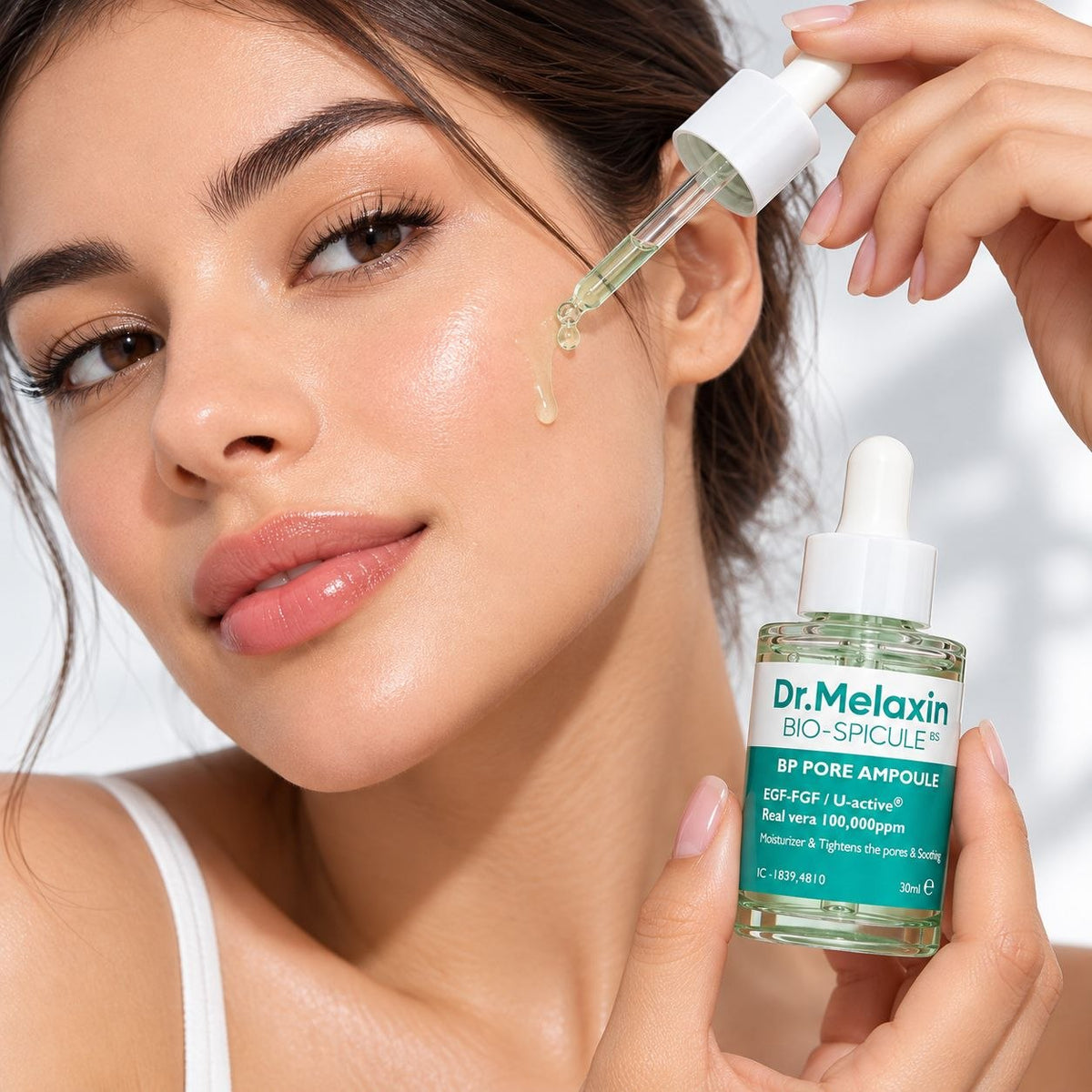 AMPOLLA FACIAL PARA CUIDADO DE POROS BIO-SPICULE BS DR.MELAXIN 30ML