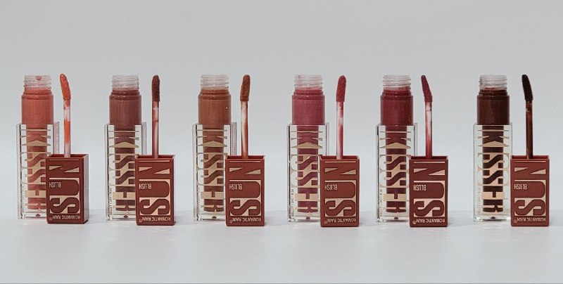 RUBOR BRILLANTE LIQUIDO IMPERMEABLE DE LARGA DURACION MULTIUSOS ROMANTIC RAIN 5.4ML (DUPE DE MAYBELLINE)