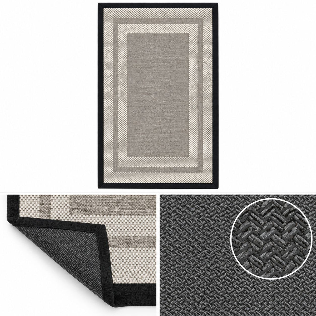 ALFOMBRA ANTIDESLIZANTE DECORATIVA BENELI HOME ONLYSUN 74X45CM