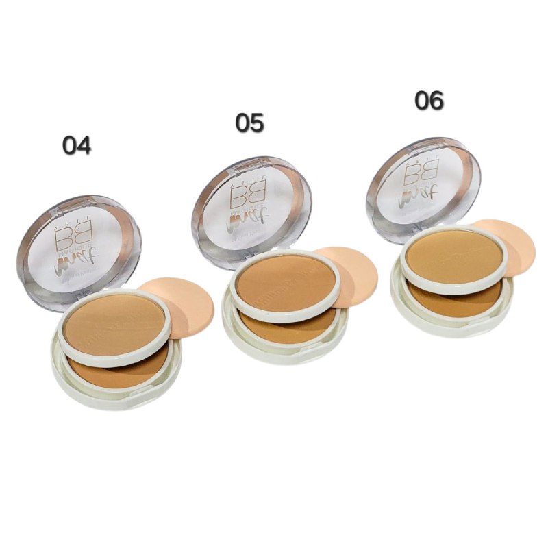 POLVOS DE MAQUILLAJE COMPACTO DE LARGA DURACION MILLION PAULINE (DUPE DE LOREAL)