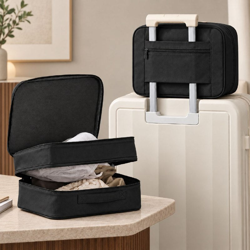 BOLSO ORGANIZADOR DE VIAJE MULTIUSOS ADAPTABLE A MALETA 30X15X22.5CM